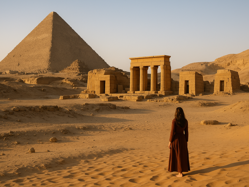 Divine Origins: Pyramids, Temples & Fayoum’s Mystical Echoes