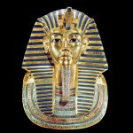 The king Tutankhamun's mask