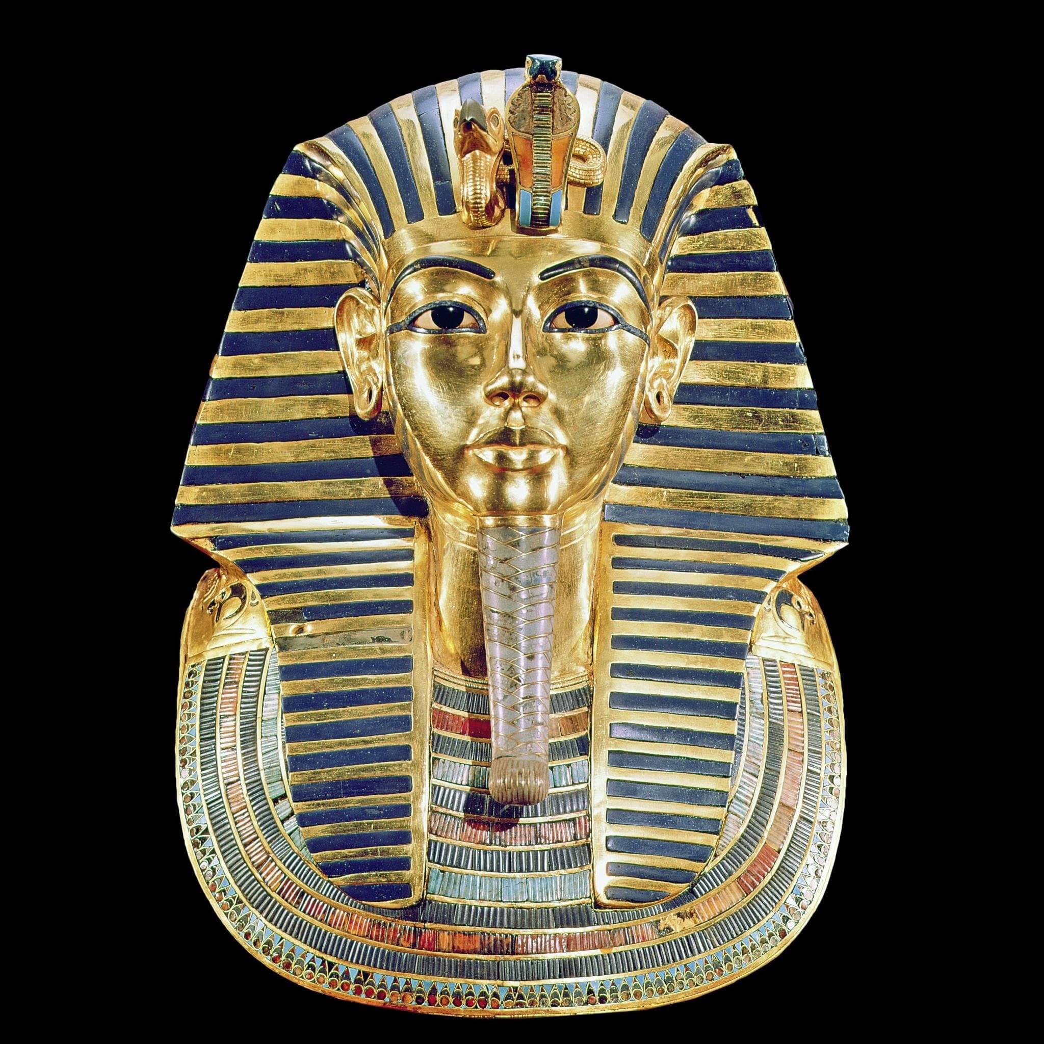 The king Tutankhamun's mask