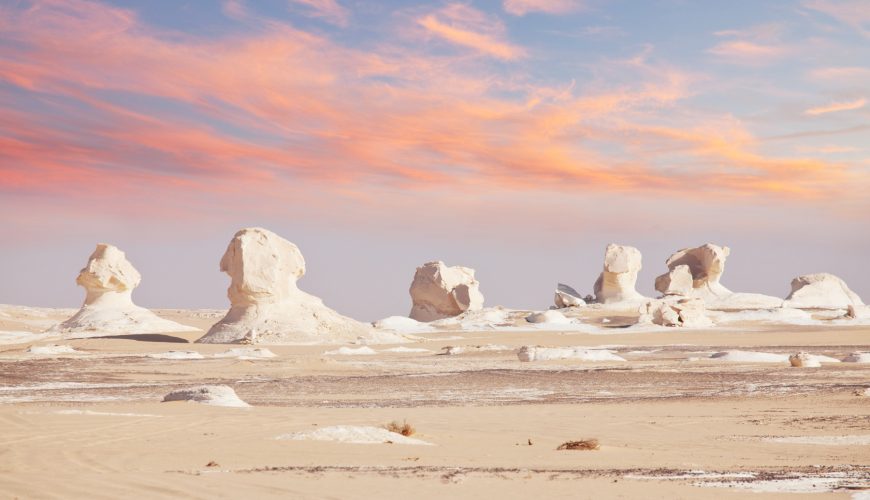 The white desert of Egypt