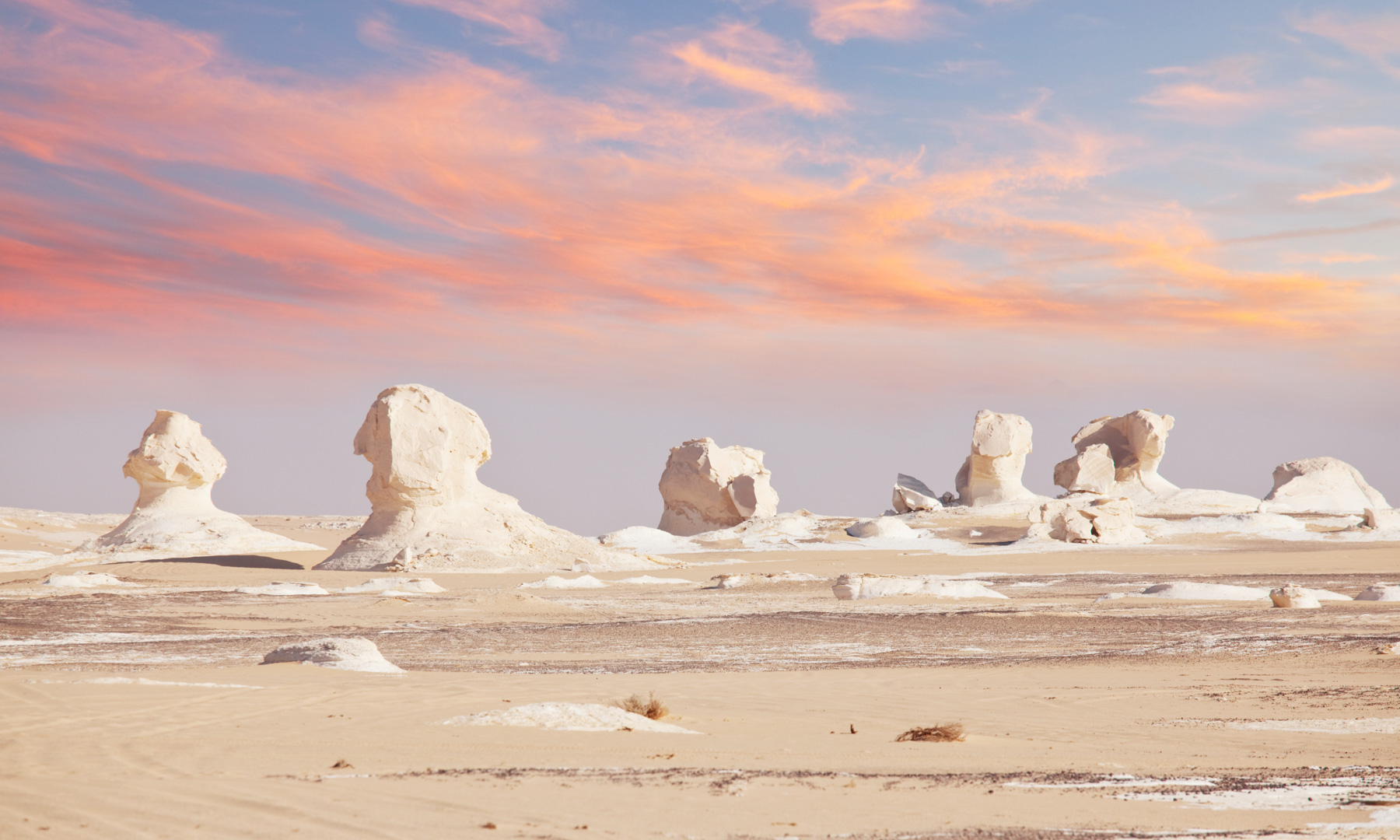 The white desert of Egypt